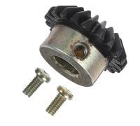 Hemobllo Engrenage Conique 20 Dents en Fer pour Modèles Mécaniques, Design Compact Trou Latéral 8mm, pour Projets D'ingénierie et Systèmes D'automatisation