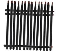 Hemobllo Ensemble 18 Pièces Pinceaux Maquillage Professionnel Correcteur Contour des Yeux Taille Compacte pour Usage Quotidien Visage Yeux Lèvres