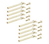 Hemobllo Ensemble De 10 Rivets et Écrous pour Réparation de Ventilateurs Pliants Kit Daccessoires Métalliques pour de Ventilateur DIY Réparation Flexible et Précise Doré