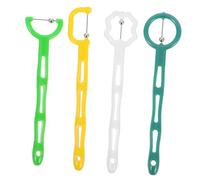 Hemobllo Ensemble de 4 Exercices de Langue pour Entraînement Oral Outil de Rééducation Flexible pour la Prononciation Accessoire Polyvalent pour Garçon et Filles et Adultes