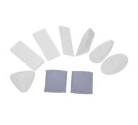 Hemobllo Ensemble de Gommes à Dessin pour Artistes et Étudiants, Gomme en Caoutchouc Blanc Multi-Formes Haute Capacité de Nettoyage pour Art et Fournitures Scolaires