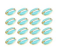 Hemobllo Ensemble de Pendentifs Coquillage en Alliage Bleu 2 Paquet de 10 Pièces Accessoires Délicats pour Fabrication de Bijoux DIY pour Bracelets et Chaînes Pull