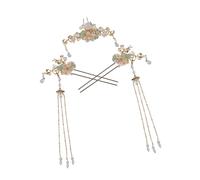 Hemobllo Épingle à Cheveux Hanfu Antique 3 Pièces Lot, Bâton à Cheveux Chinois Rétro Léger, Accessoire Coiffure Femme Style Ancien Pour Tenue Traditionnelle