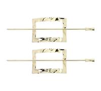 Hemobllo Épingles à Cheveux Accessoires Pratiques Vintage 2pcs en Alliage pour Cheveux Épais et Moyens pour Chignons et Coiffures Élégantes
