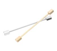 Hemobllo Épingles à Col Et Épingles à Cravate Pour Hommes, Style Formel, Alliage Métallique Robuste, Fixation Entre Col De Chemise, Accessoires Costume, Usage Mariage Et Événements, Lot De 2 Pièces