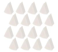 Hemobllo Éponge à Maquillage Triangulaire en Latex Blanc Lot de 2 sets de Biseautée pour Fond de Teint et Poudre Accessoires Cosmétiques Polyvalents Utilisation Humide et Sèche