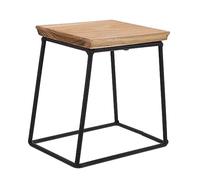 Hemobllo Étagère de Rangement Bois Massif Style Rétro Support Décoratif Simple et Stable pour Salon Présentoir Créatif Polyvalent