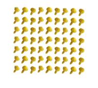 Hemobllo Étamines de Tournesol Artificiel Accessoires pour Compositions et Travaux D'artisanat en Plastique 200 Pièces Jaune pour Fournitures de Fleuristerie