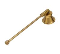 Hemobllo Éteignoir à Bougie en Métal Cuivre Long Manche Ergonomique Extincteur Vintage pour Mèche de Bougie Parfumée Outil Sécurisé pour Fête Décoration Intérieure et Usage Domestique