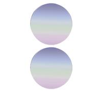 Hemobllo Étui à Poudre de Maquillage Rangement Pratique 3g Ultra Fin 2 Pièces Miroir et Houppette en Velours pour Femmes pour Poudre en Voyage