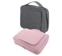 Hemobllo Étui de Protection avec Poignée et Support Intégré en Polyester 2pcs pour Bible Paquet Portable Sécurisé pour Lecture Mains Libres à L'église à Domicile