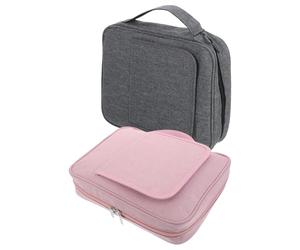 Hemobllo Étui de Protection avec Poignée et Support Intégré en Polyester 2pcs pour Bible Paquet Portable Sécurisé pour Lecture Mains Libres à L'église à Domicile