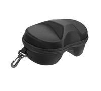 Hemobllo Étui de Protection Rigide pour Lunettes de Ski avec Fermeture Éclair Résistant Aux Chocs et Rayures Boîte de Rangement EVA pour Masques de Snowboard Portable avec Crochet