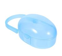 Hemobllo Étui de Rangement pour Tétine, Porte-tétine Portable en Pp, Compartiments Individuels, Facile à Nettoyer, pour Voyage à Couches, Bébé et Parents