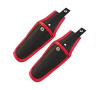 Hemobllo Étui en Toile pour Sécateur De Jardin 2 Pièces Rouge, Housse Porte-Ciseaux Résistante Et Pratique, Accessoires De Jardinage pour Sécuriser Et Protéger Outils Manuels
