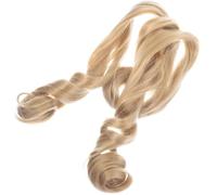 Hemobllo Extensions De Cheveux Bouclés Pré-étirés Perruque Longue Tressée Pour Cheveux Ondulés Au Crochet