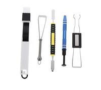 Hemobllo Extracteur De Touches De Clavier Mécanique Brosse en Poils Naturels Et Sélecteur De Puces Kit De Nettoyage pour Clavier