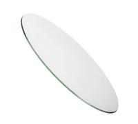 Hemobllo Façade en Verre Convexe Ronde 20,5 Cm pour Horloge Murale, Cadran D’Horloge Transparent à Haute Transmission Lumineuse, Globe en Verre Résistant Anti-Rayures, Remplacement