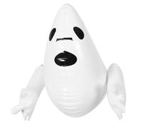 Hemobllo Fantôme de Jardin Suspendu Gonflable Blanc en PVC Solide et Facile à Nettoyer pour Décoration Halloween Extérieure et Lieux Commerciaux