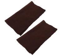 Hemobllo Feuilles de Feutrine en Laine 50X50 CM 2 Pièces Feutrage à L'Aiguille et Bricolage Créatif Tissu Carré Épais Marron pour Patchwork Loisirs Créatifs et Décoration Intérieure