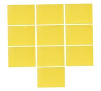 Hemobllo Feuilles de Fondation en Cire D’Abeille Naturelle pour Ruche Profonde, 10 Pièces, Accessoire Apiculture Solide pour Cadre de Ruche Dadant, Base Cirée pour Production de Miel