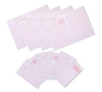 Hemobllo Feuilles de Réponses à Choix Multiples pour Examen des Fonctions Publiques, Papier, 100pcs, Format Standardisé pour Salle de t Tests Officiels