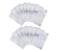 Hemobllo Feuilles Métalliques pour Dépose de Gel Ongles 100 Pièces Papier Aluminium Flexible Kit Manucure Professionnel et Domestique Nettoyage Ongles Facile