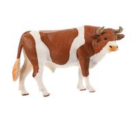 Hemobllo Figurine De Vache Laitière en PVC Sûr, Petite Statue Réaliste Peinte à La Main, Décoration De Pelouse Et Jardin, Modèle d'animaux en Plastique, Ornement De Bureau