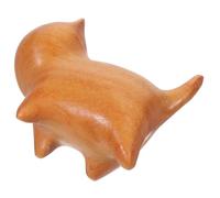 Hemobllo Figurine Miniature Chat Sculpté Décoration Chaton Adorable pour Maison Bureau Statuette Décorative Artisanale Compacte et Portable