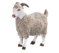 Hemobllo Figurine Mouton Simulé Vivid Ornement de Ferme pour Décoration Intérieure pour Garçon Fille Modèle de Chèvre Angora Accessoire Photo Esthétique