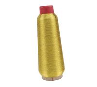 Hemobllo Fil à Coudre 150D Doré Bobine de 5000 Mètres pour Machine à Coudre Fils à Broder Métallique Couture et Broderie Accessoires de Couture Arts et