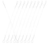 Hemobllo Fil à Trancher le Fromage en Acier Inoxydable 10 Pièces 145 CM Ustensile Cuisine Multifonction pour Couper Fromage Beurre et Jambon Outil Compact et Résistant à L’Usure