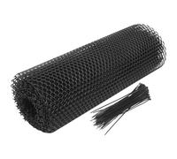 Hemobllo Filet de Clôture pour Jardin Barrière Maille Plastique Filet à Volaille Découpable Installation Facile Protection Pelouse