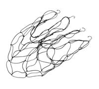 Hemobllo Filet d'échafaudage Support de Treillis végétal Treillis de Jardin Fourniture de Jardin Filet de Treillis pour Plantes Filet de Vigne Support de Plante Polyester Noir