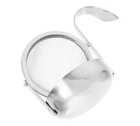 Hemobllo Filtre à Thé en Acier Inoxydable Rotatif Passoire Fine pour Tasse et Théière Maille Fine sans Résidu 1 Pièce Argentée Compatible Mugs et Théières Standards