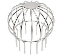 Hemobllo Filtre de Drainage Acier Inoxydable pour Gouttière Protection Antiblocage avec Grandes Filtre de Tuyau Évacuation Extérieur pour Toiture et Descente Eau
