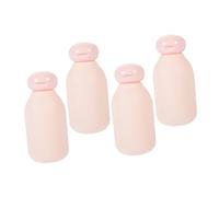 Hemobllo Flacons De Voyage Rechargeables 4 Pièces 100 Ml Bouteille De Voyage En Plastique Rose Pour Lotion Et Shampoing Recharges Pour Produits De Toilette