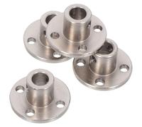Hemobllo Flange Coupler Rigide Métal pour Arbre Guide Industriel Bride de Précision Résistante à Usure Support Arbre Léger pour Machines Lourdes Installation Rapide Vibrations