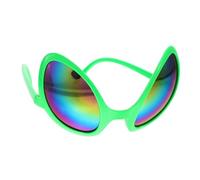 Hemobllo Fluorescentes Vertes Accessoires Cosplay Alien pour Femmes de Fête Colorées et PP pour Halloween et Soirées à Thème
