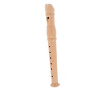 Hemobllo Flûte à Bec Bois pour Débutants Garçon Fille Instrument de Musique Éducatif pour Garçons et Filles Facile à Jouer et Lisse pour Développer la Motricité des Doigts Sens Musical