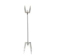 Hemobllo Fourchette en Acier Inoxydable Accessoire Solide Antiadhésif pour Friteuse à Air Chaud Axes Carrés et Vis Inclus pour Poulet Rôti Entier