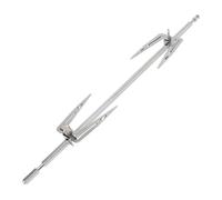 Hemobllo Fourchettes Rotissoire en Acier Inoxydable pour Barbecue et Four Électrique, Accessoires de Cuisson pour Poulet Rôti et Viande Grillée