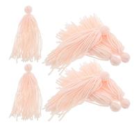 Hemobllo Gerbe de Serpillière Beige en Laine 25pcs pour Aquarium, Brosse à Œufs Simple à Nettoyer et Décor Flottant pour Élevage de Poissons et Alevins