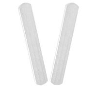 Hemobllo Gilet Lesté 2 Pièces en Acier Inoxydable 15x2,5x0,6 Cm, Poids Ajustable pour Musculation et Renforcement Musculaire, Accessoires D’exercice Fitness pour Entraînement Physique