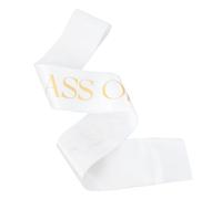 Hemobllo Graduation Stole Sash Class Of Graduation Shoulder Strap Lightweight For Women Photo Prop And Party Accessory Suitable For Kindergarten To College Ceremonies