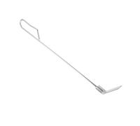Hemobllo Gratte-Ciel Faire Le Ménage Gril Nettoyeur De Plein Air en Plein Air Outil Râteau Charbon Cendre Équipement De Barbecue Nettoyant Barbecue Acier Inoxydable