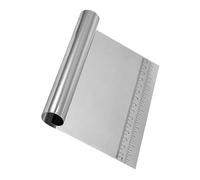 Hemobllo Grattoir à Pâte Acier Inoxydable avec Graduation Coupe Pâte à Lusure Outil de Cuisine Pratique pour et Séparer Adapté Pâtisserie et Au Couleur Aléatoire Couleur Aléatoire