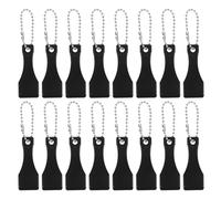 Hemobllo Grattoirs en Plastique Noir Design Polyvalent et Précision de Grattage Lot de 20 Outil pour Jeux à Gratter et Tirages Sort pour Tickets de Loterie Porte-clés