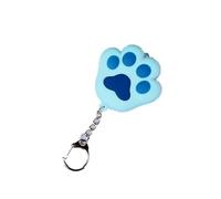 Hemobllo Griffe de Chat Design Délicat et Réaliste en Plastique Porte-clés LED Bleu Lumière et Son pour Clés ou Paquet