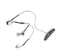 Hemobllo Guitar Wiring Harness Set With Pickup Replacement Durable Plastic And Metal Design Easy To Install For Electric Guitar Beginners Lightweight And Portable